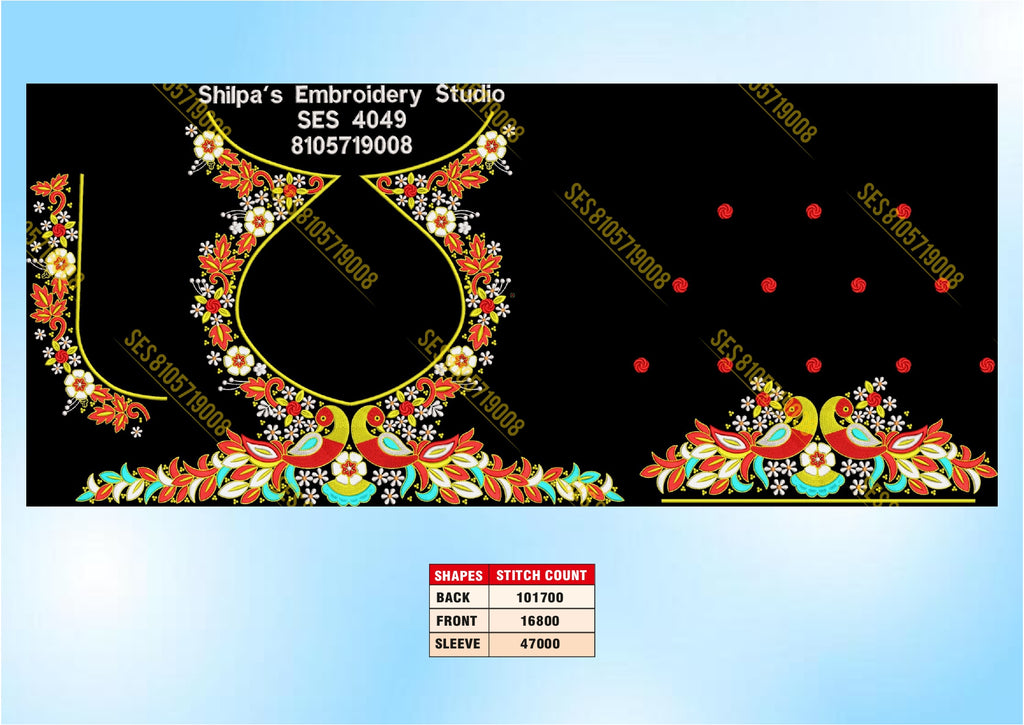 Embroidery Designs 4001-4100 Series