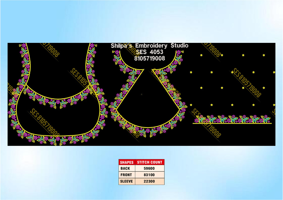 Embroidery Designs 4001-4100 Series