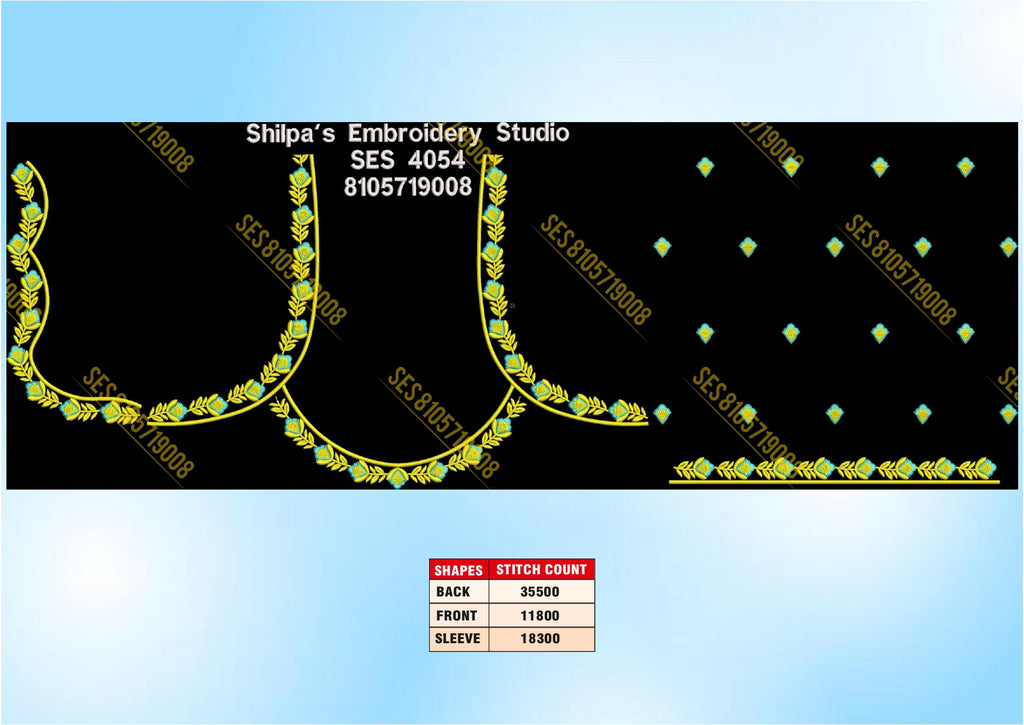 Embroidery Designs 4001-4100 Series