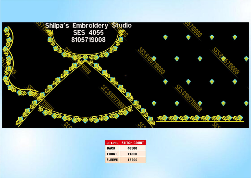 Embroidery Designs 4001-4100 Series