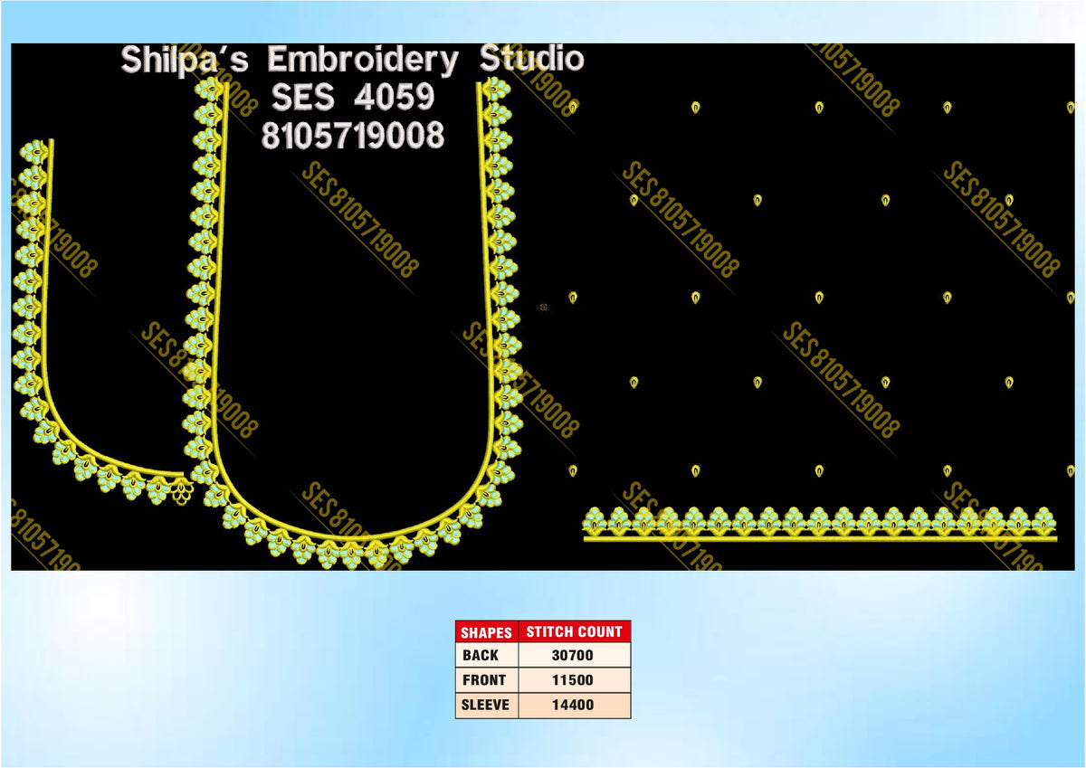 Embroidery Designs 4001-4100 Series
