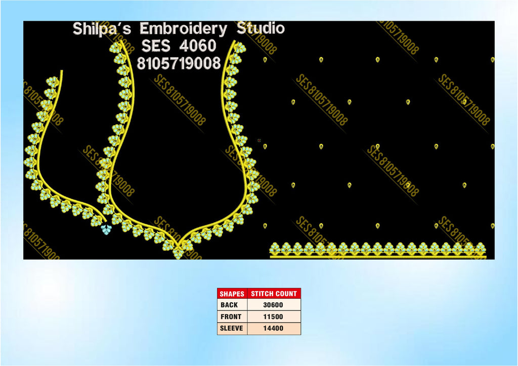 Embroidery Designs 4001-4100 Series