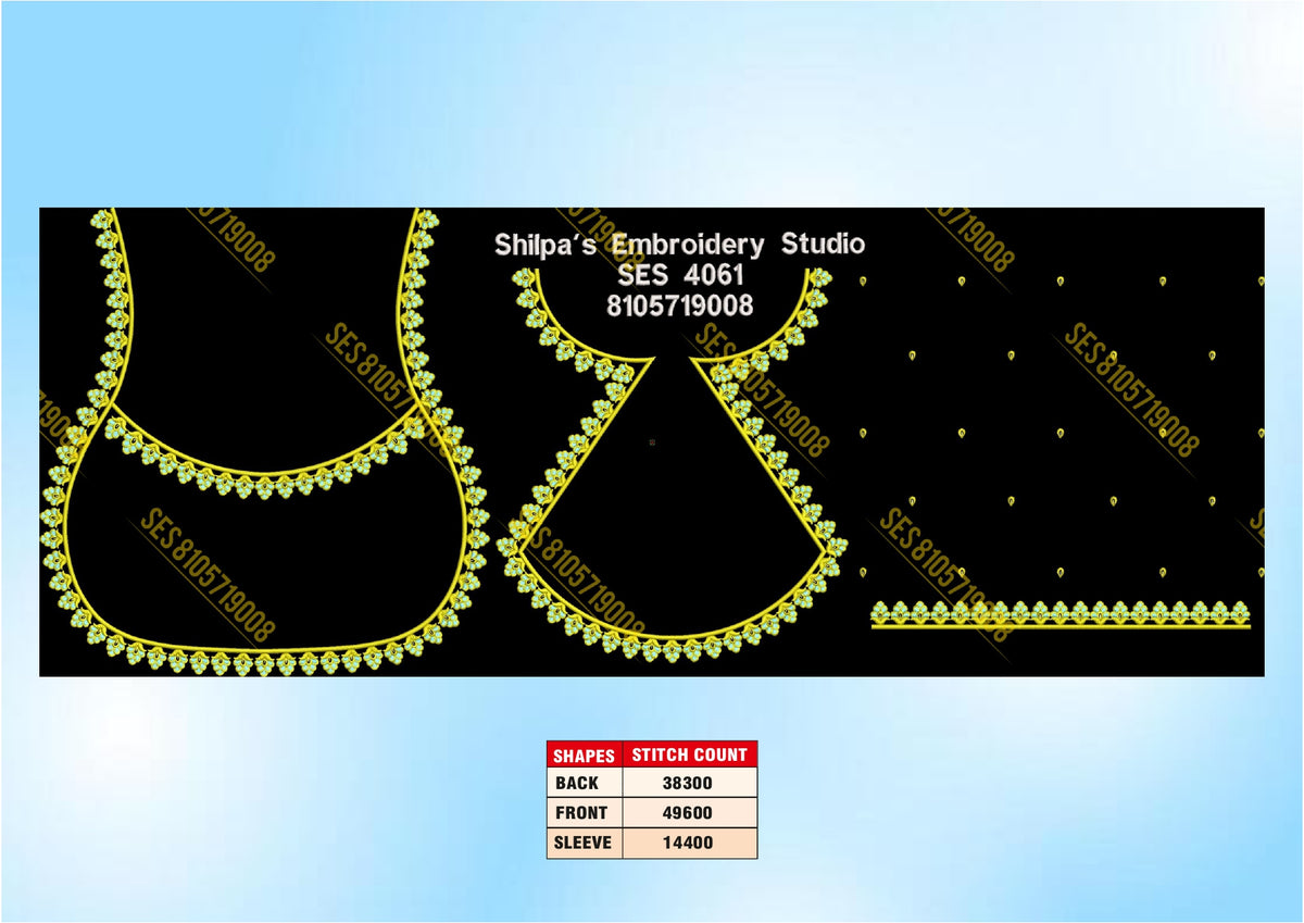 Embroidery Designs 4001-4100 Series