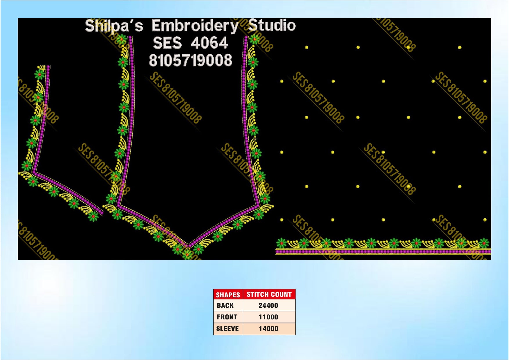 Embroidery Designs 4001-4100 Series