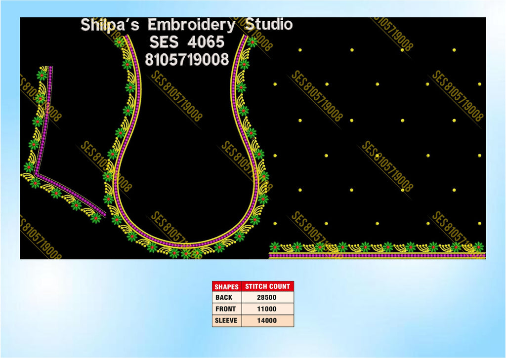 Embroidery Designs 4001-4100 Series
