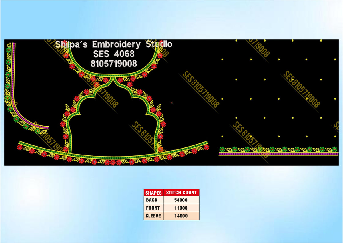 Embroidery Designs 4001-4100 Series