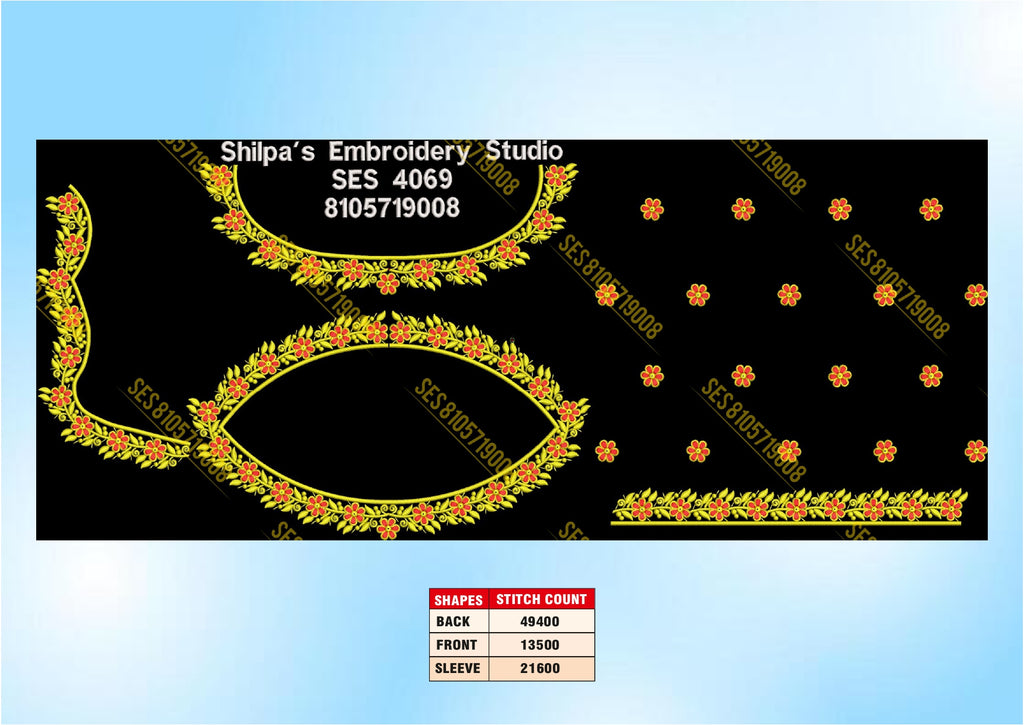 Embroidery Designs 4001-4100 Series