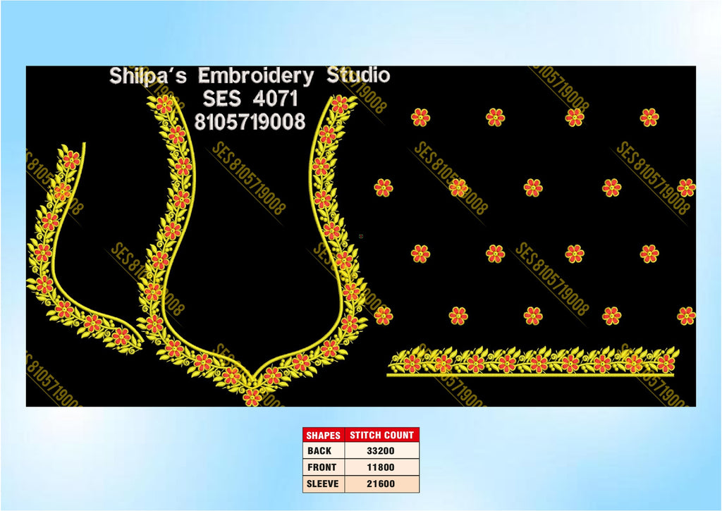 Embroidery Designs 4001-4100 Series