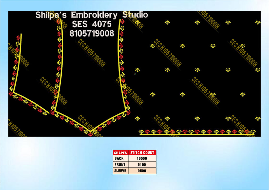 Embroidery Designs 4001-4100 Series