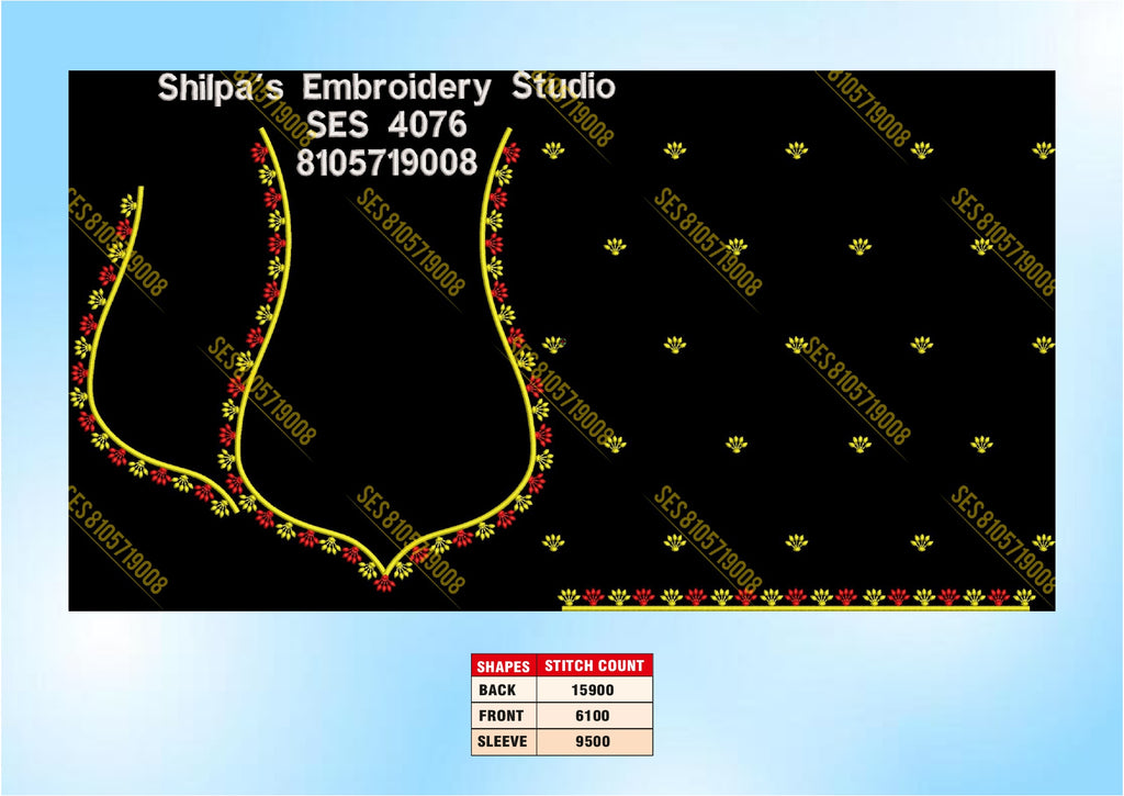 Embroidery Designs 4001-4100 Series