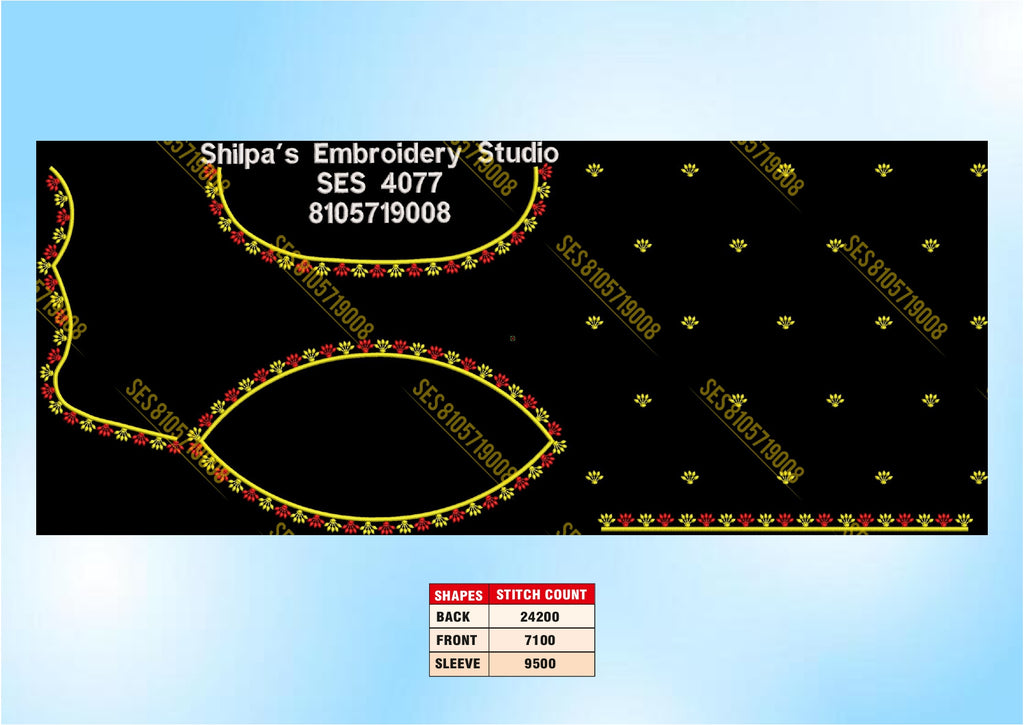 Embroidery Designs 4001-4100 Series