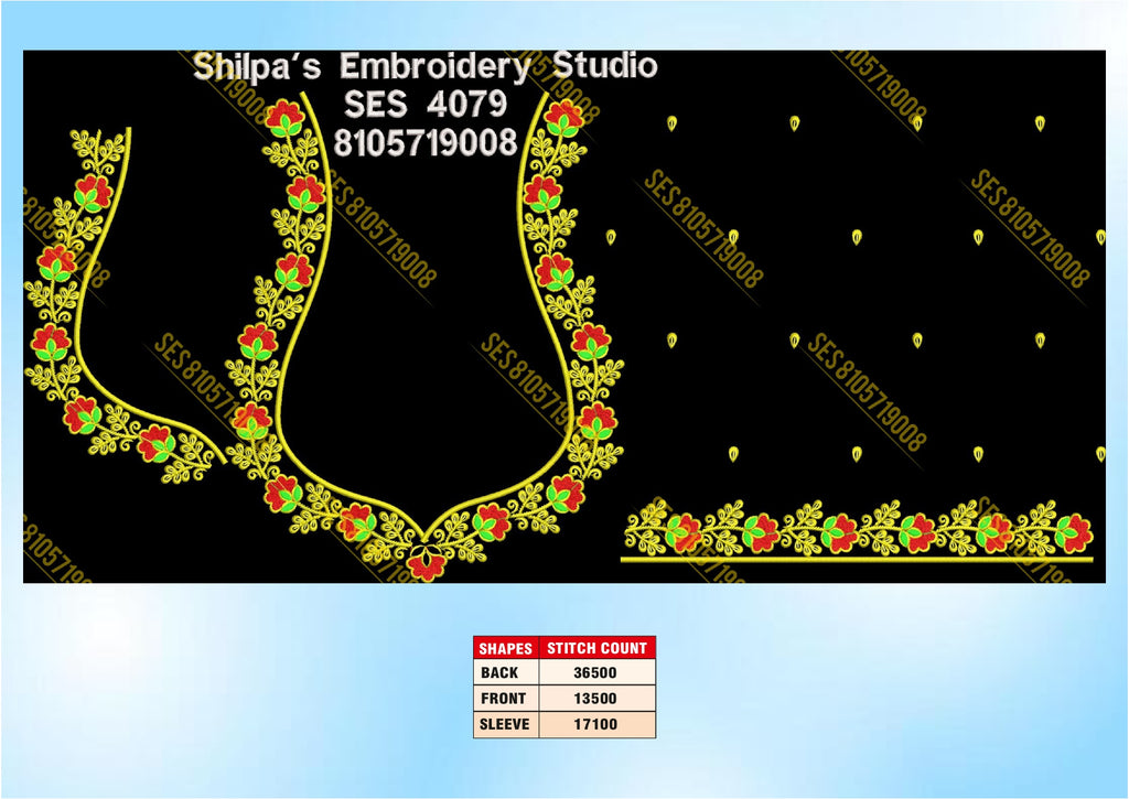 Embroidery Designs 4001-4100 Series