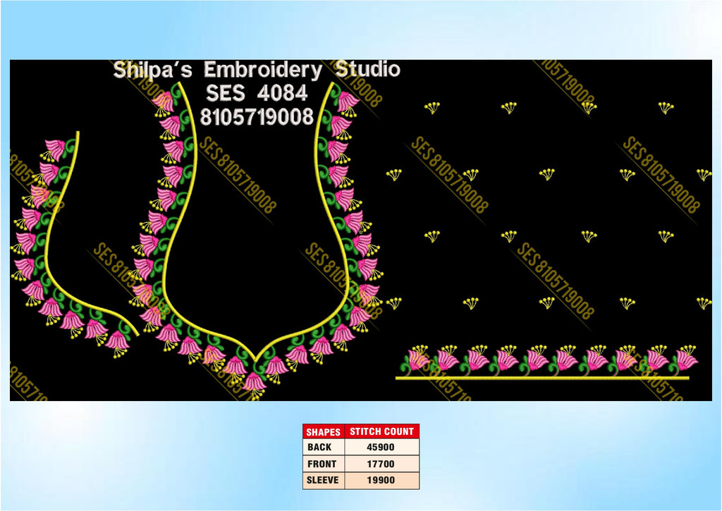 Embroidery Designs 4001-4100 Series