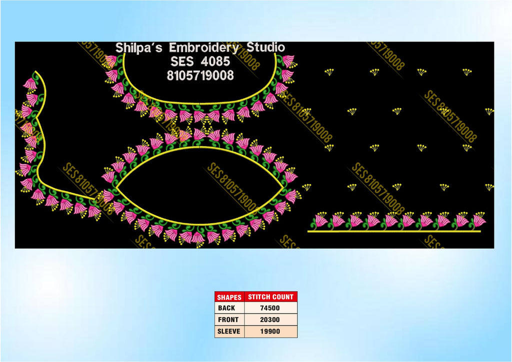 Embroidery Designs 4001-4100 Series