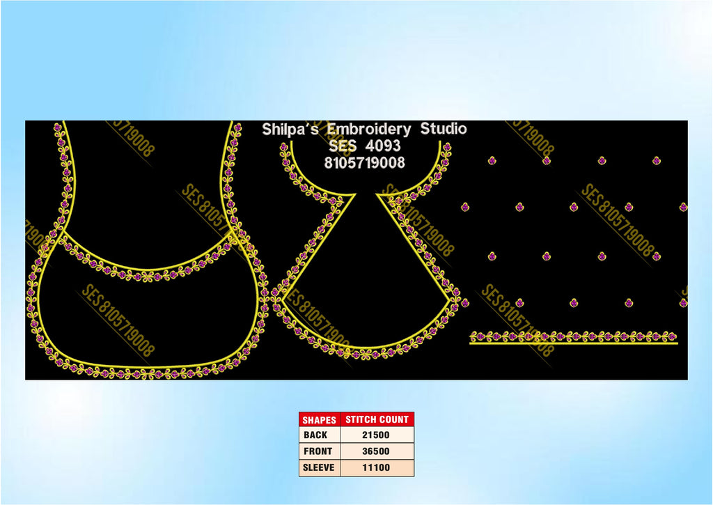 Embroidery Designs 4001-4100 Series