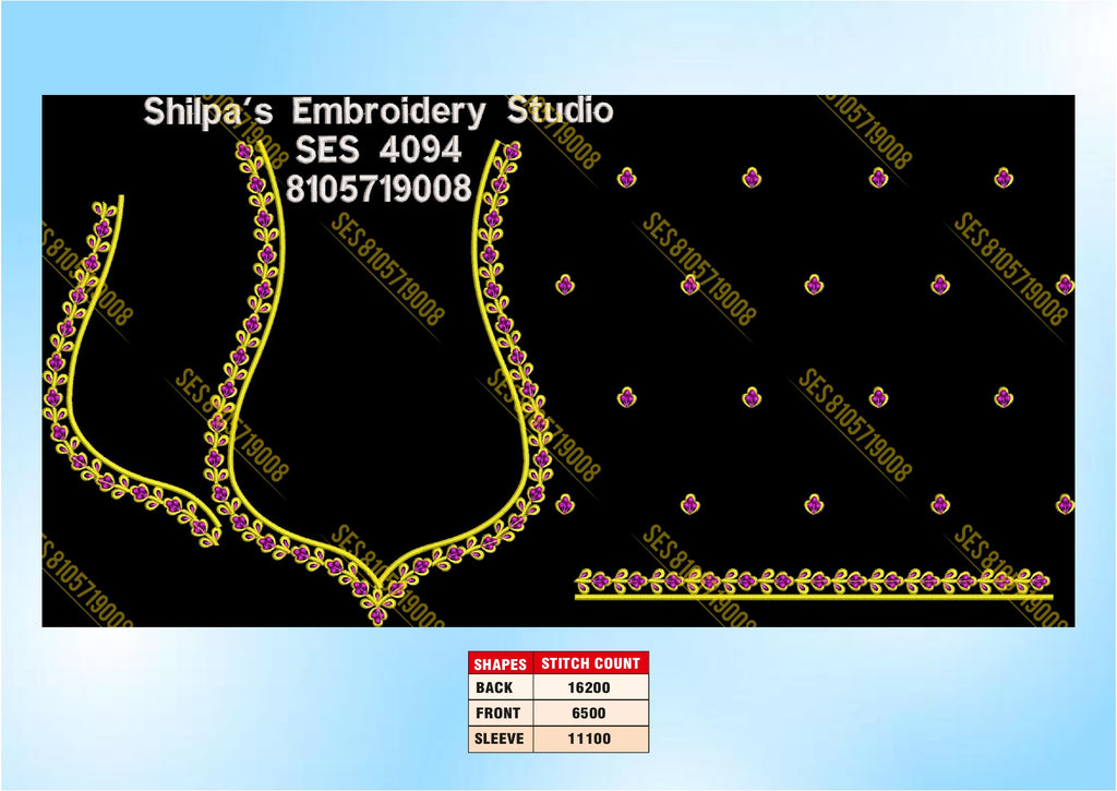 Embroidery Designs 4001-4100 Series