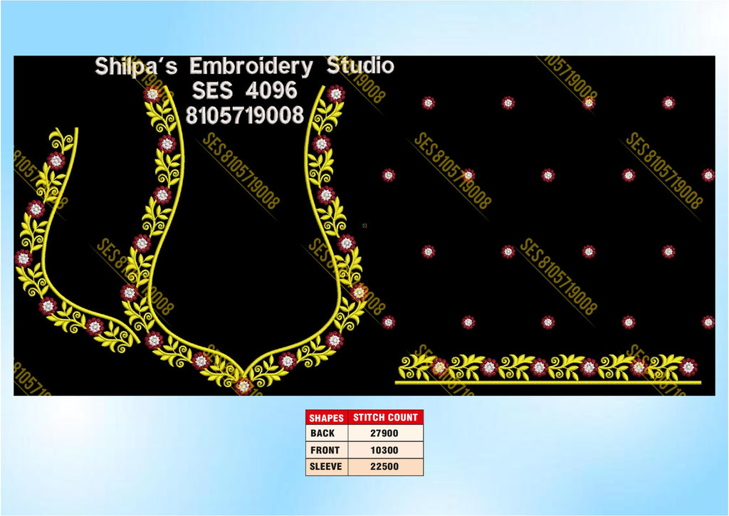 Embroidery Designs 4001-4100 Series