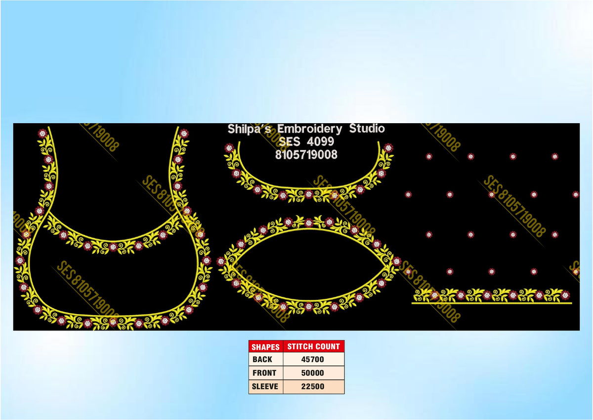 Embroidery Designs 4001-4100 Series