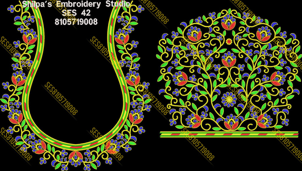Embroidery Designs 1-100 Series
