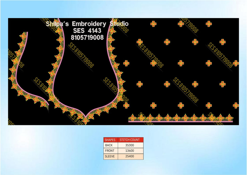 Embroidery Designs 4101-4200 Series