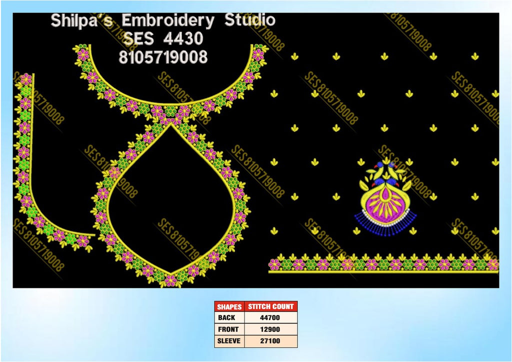 Embroidery Designs 4401-4500 Series