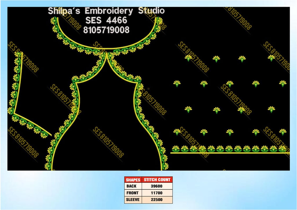Embroidery Designs 4401-4500 Series