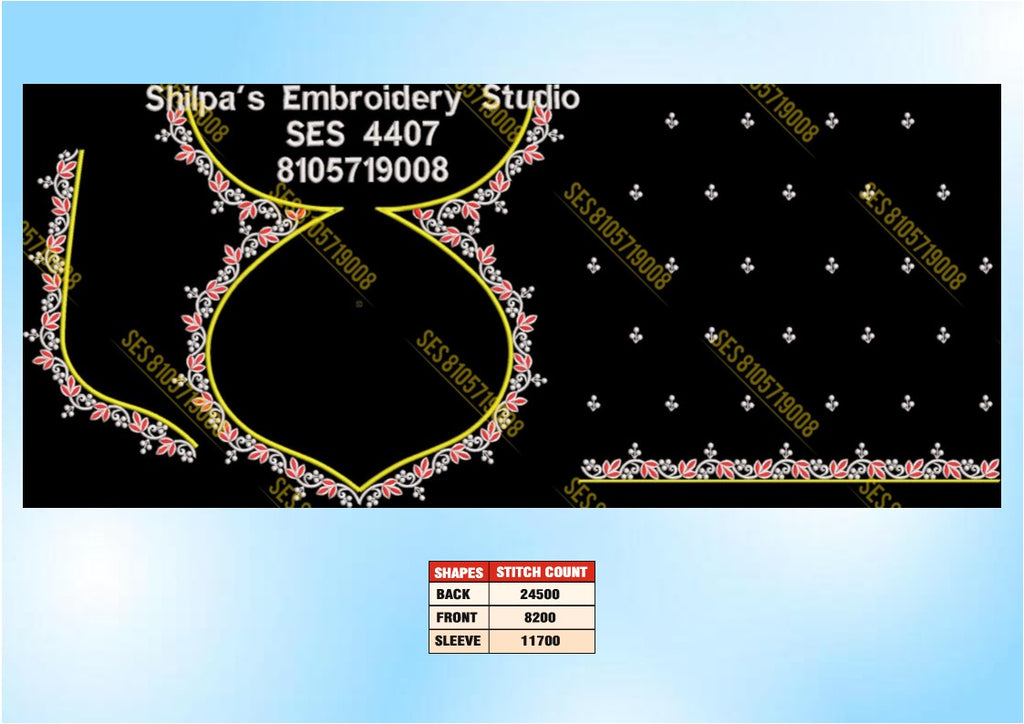 Embroidery Designs 4401-4500 Series