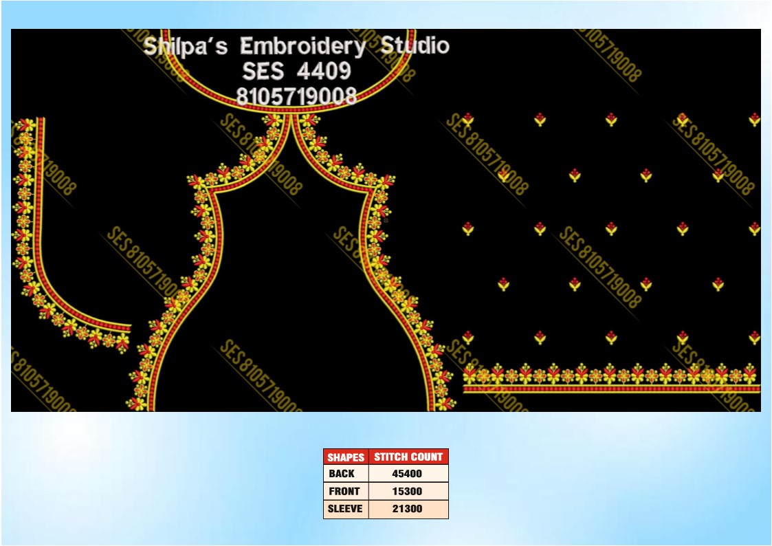Embroidery Designs 4401-4500 Series