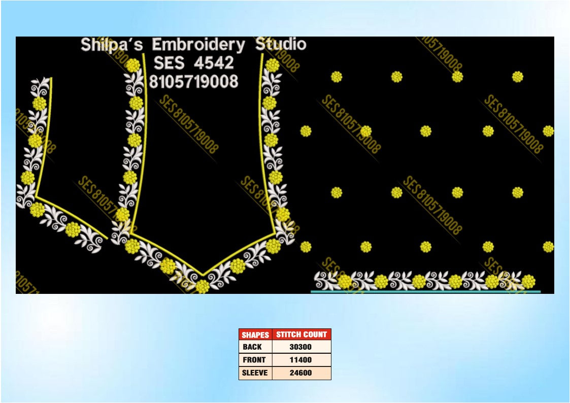 Embroidery Designs 4501-4600 Series