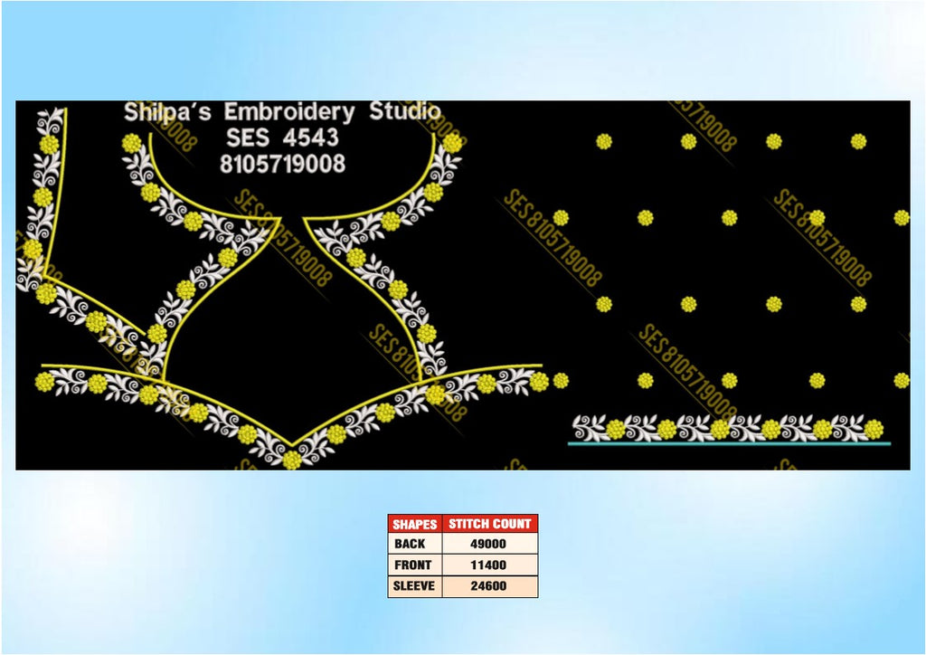 Embroidery Designs 4501-4600 Series