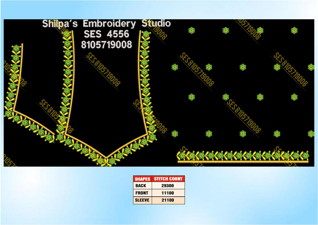 Embroidery Designs 4501-4600 Series