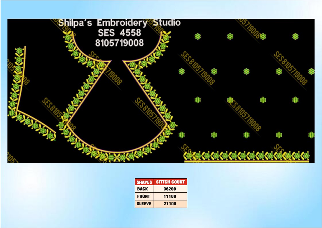 Embroidery Designs 4501-4600 Series