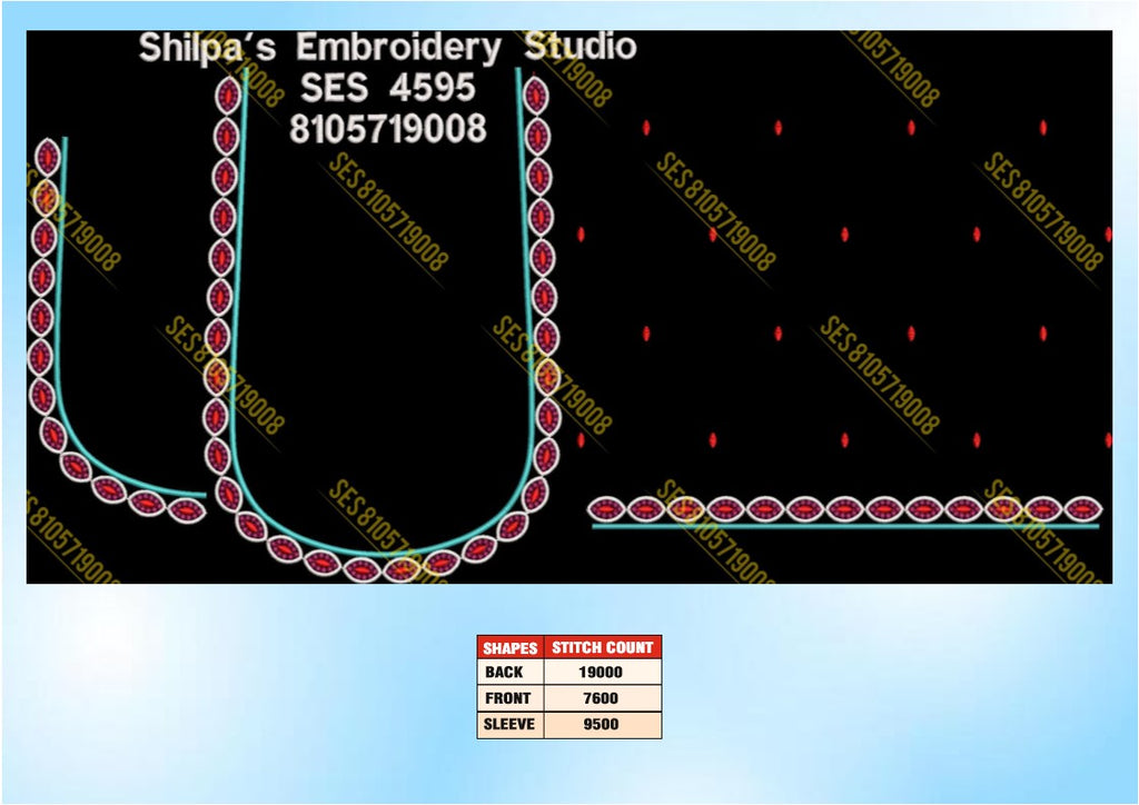 Embroidery Designs 4501-4600 Series
