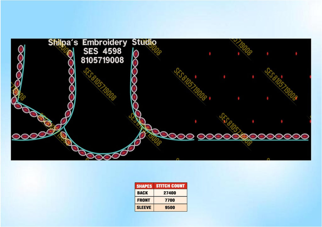 Embroidery Designs 4501-4600 Series