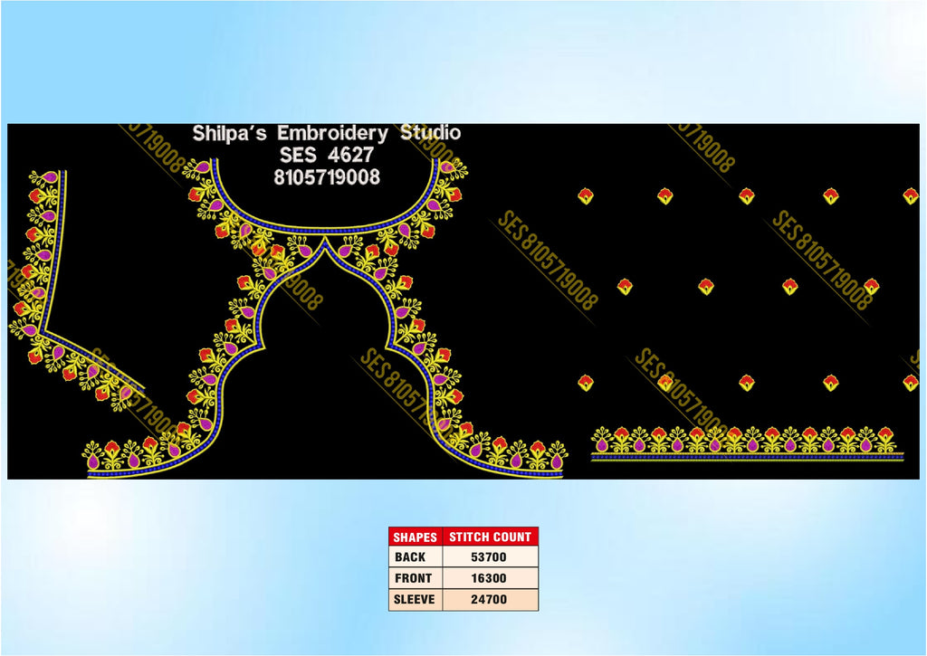 Embroidery Designs 4601-4700 Series
