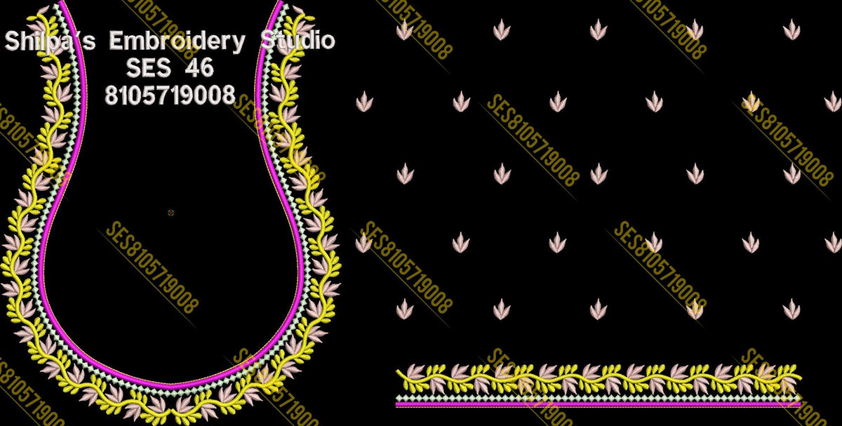 Embroidery Designs 1-100 Series