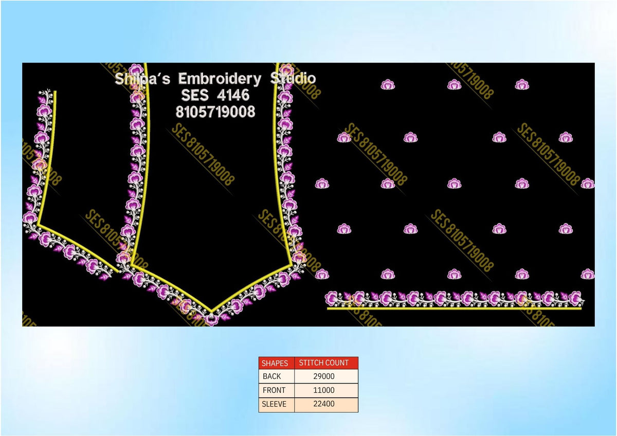 Embroidery Designs 4101-4200 Series