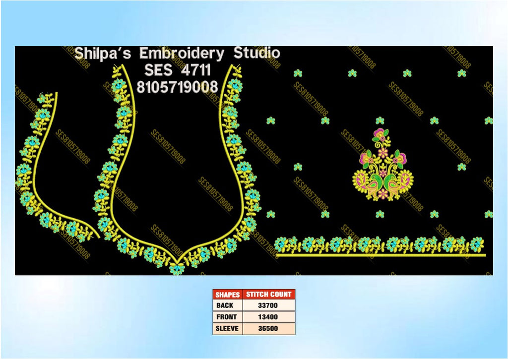 Embroidery Designs 4701-4800 Series