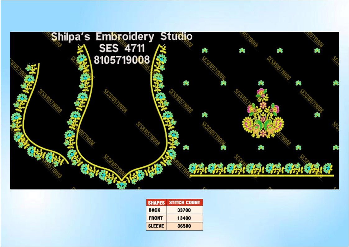 Embroidery Designs 4701-4800 Series