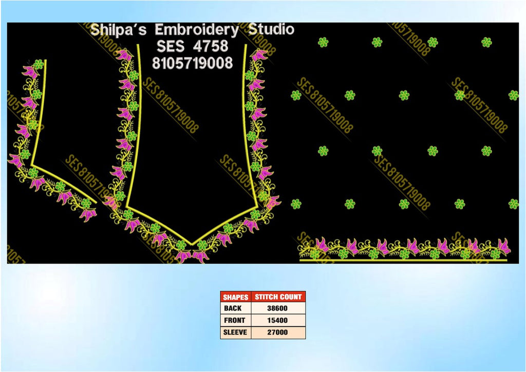Embroidery Designs 4701-4800 Series