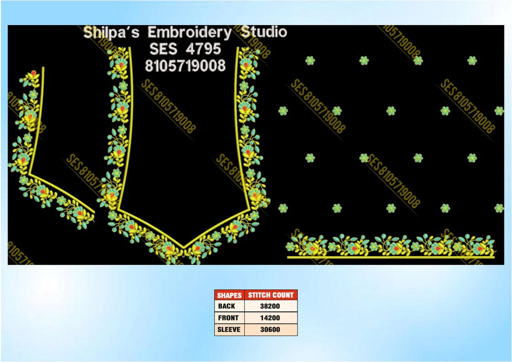 Embroidery Designs 4701-4800 Series