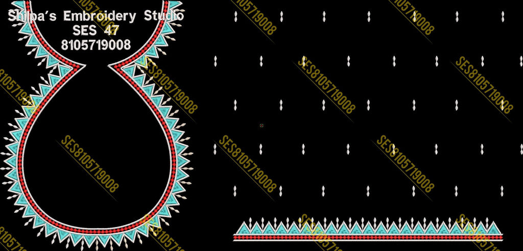 Embroidery Designs 1-100 Series
