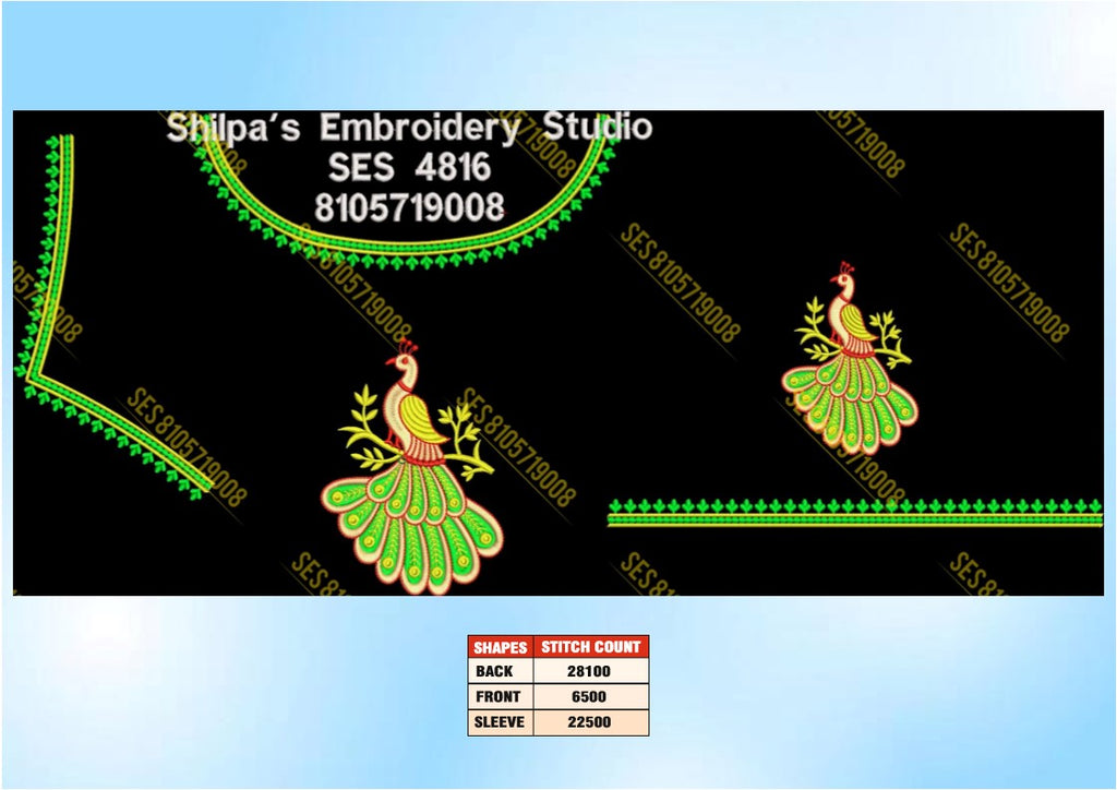 Embroidery Designs 4801-4900 Series