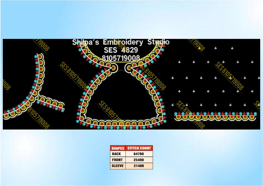 Embroidery Designs 4801-4900 Series