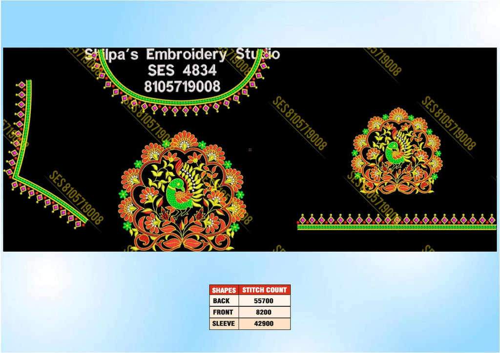 Embroidery Designs 4801-4900 Series