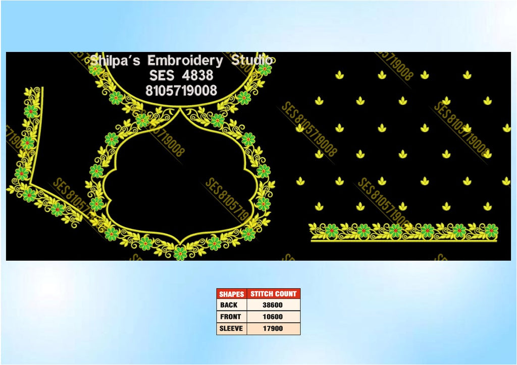 Embroidery Designs 4801-4900 Series