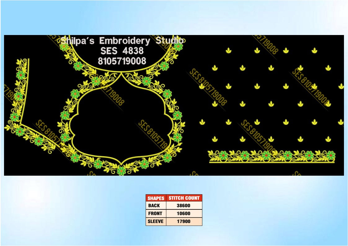 Embroidery Designs 4801-4900 Series