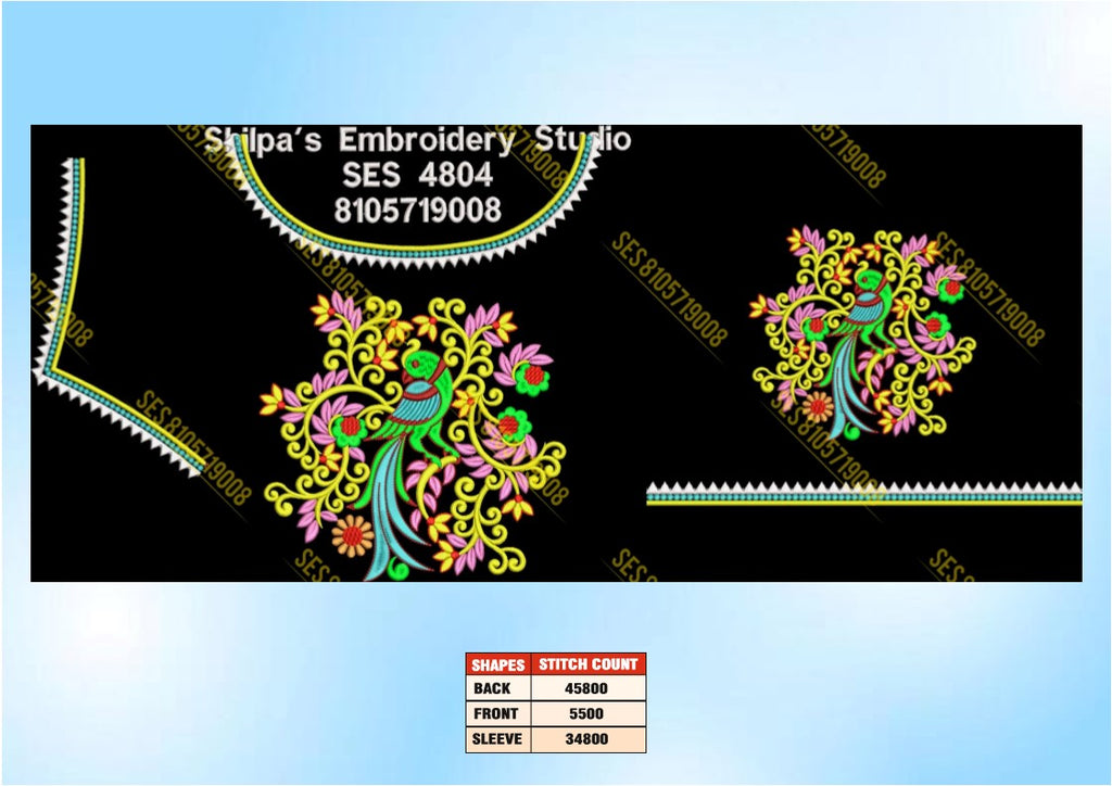 Embroidery Designs 4801-4900 Series