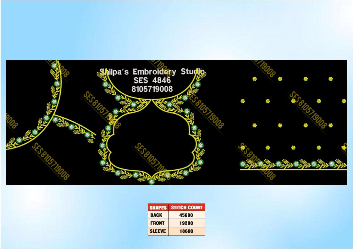 Embroidery Designs 4801-4900 Series