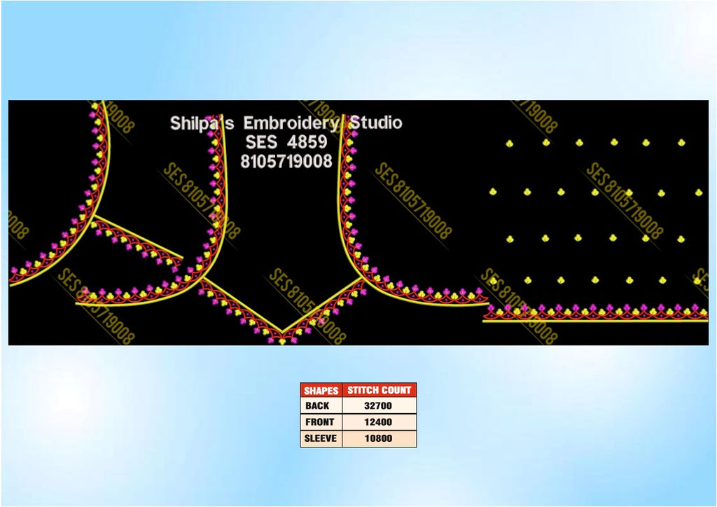 Embroidery Designs 4801-4900 Series